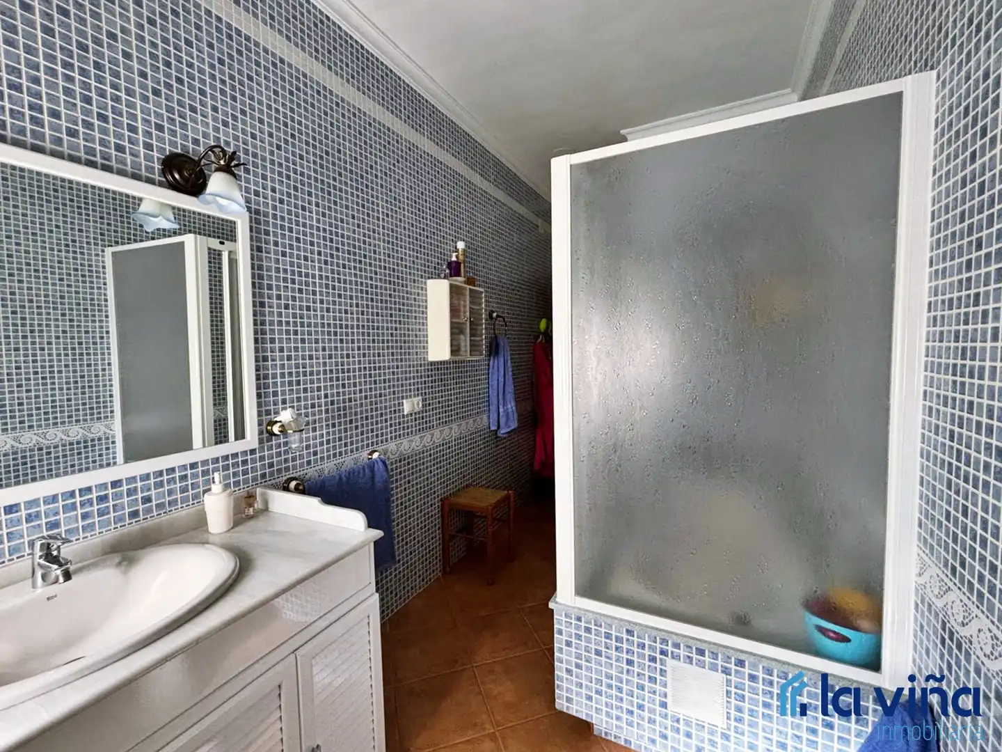 Baño de Casa o chalet en venta en Casariche con Aire acondicionado, Calefacción y Jardín privado