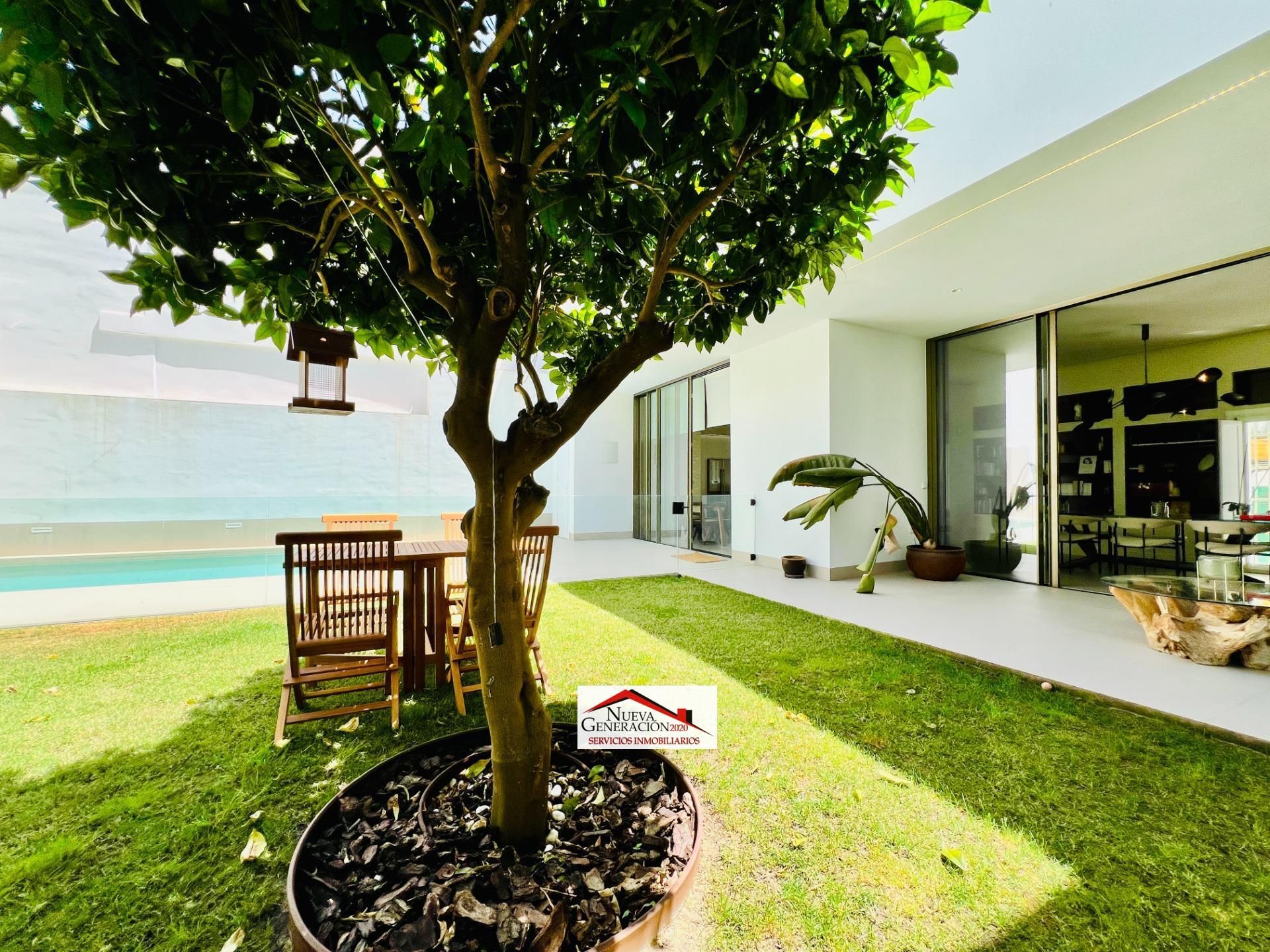 Jardín de Casa o chalet en venta en San Fernando con Aire acondicionado, Calefacción y Jardín privado
