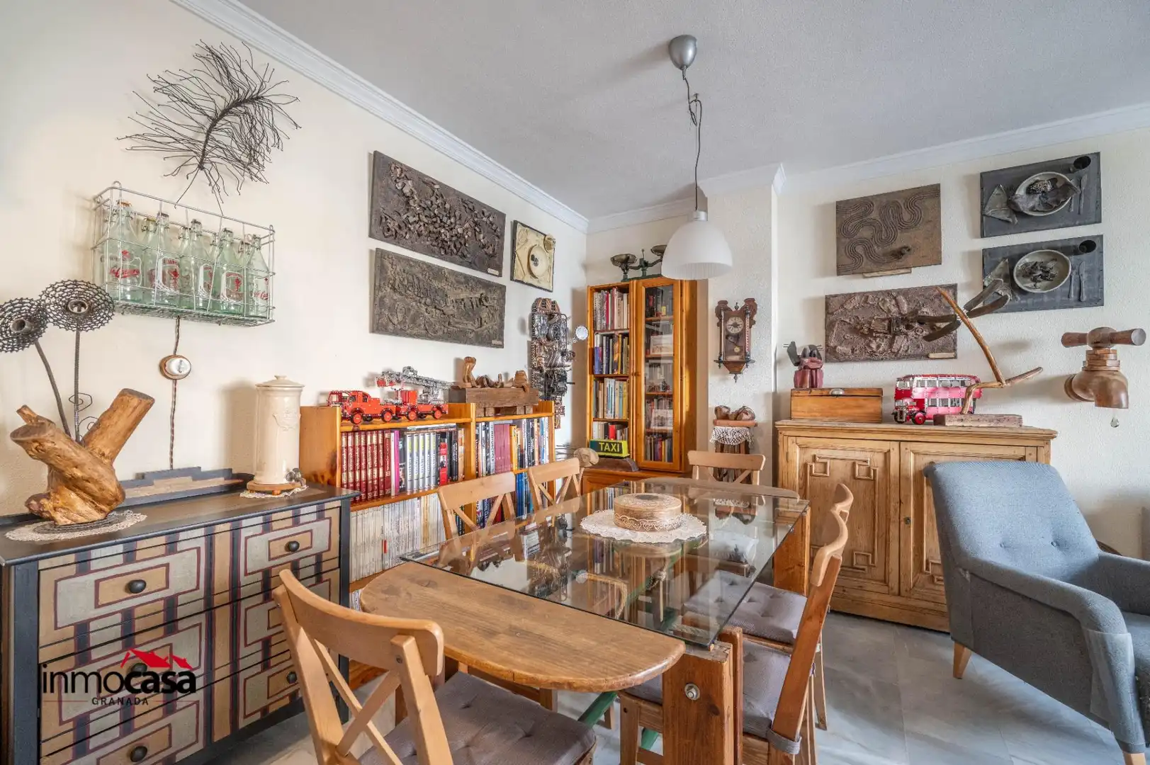 Esszimmer von Einfamilien-Reihenhaus zum Verkauf in Granada mit Klimaanlage
