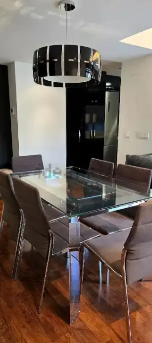 Dining room of Flat for rent in Sedaví  with Air Conditioner, Furnished and Oven