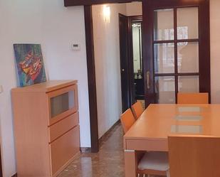 Dining room of Flat to rent in  Barcelona Capital  with Furnished, Balcony and Internet