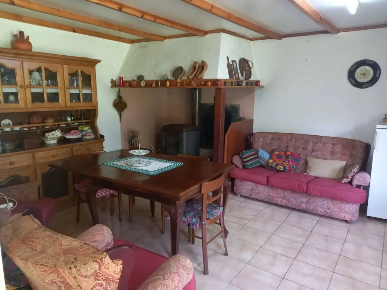 Sala d'estar de Casa o xalet en venda en Curtis amb Jardí privat