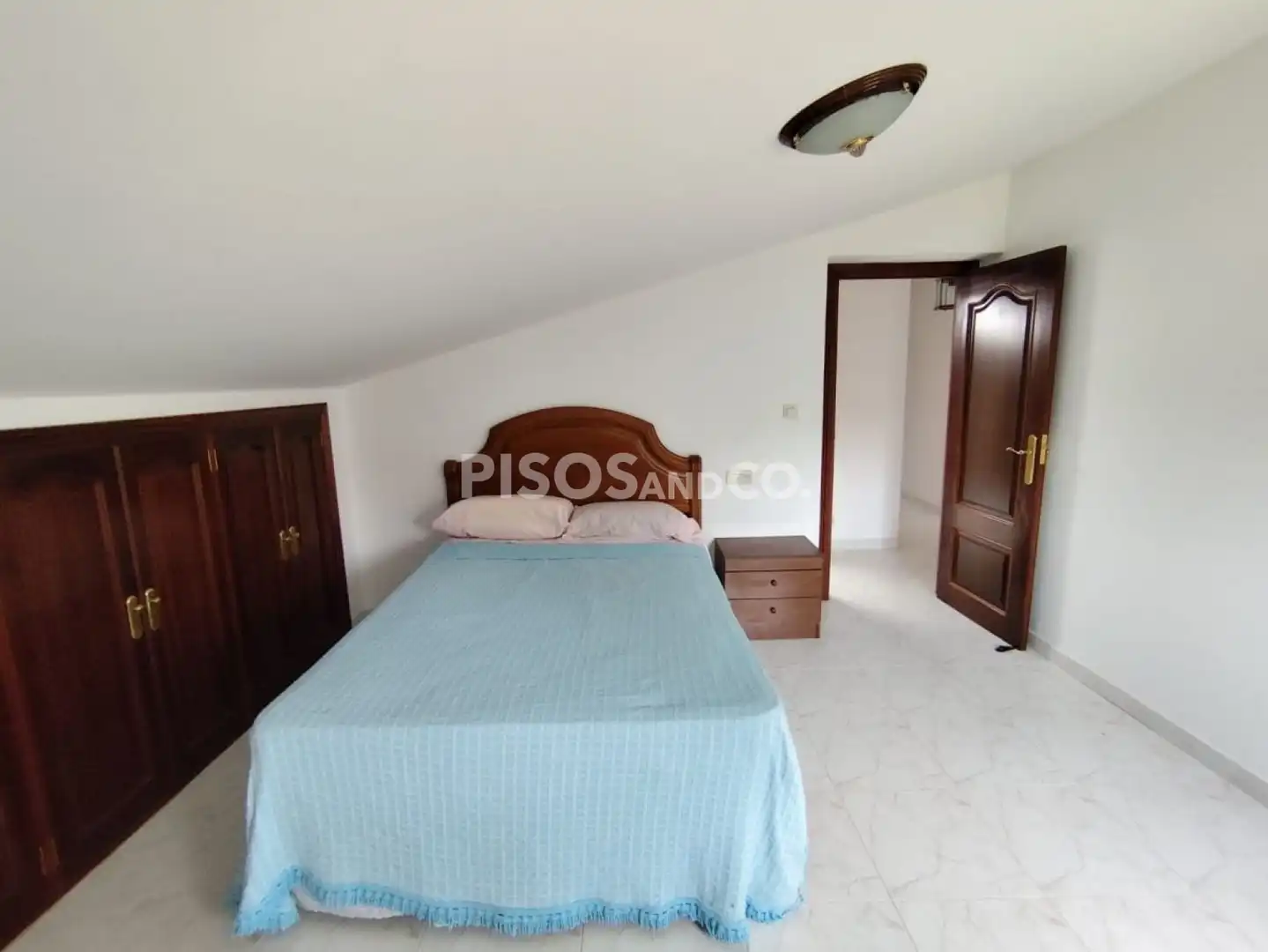 Bedroom of Houses for sale in A Coruña Capital   with Heating, Terrace and Furnished