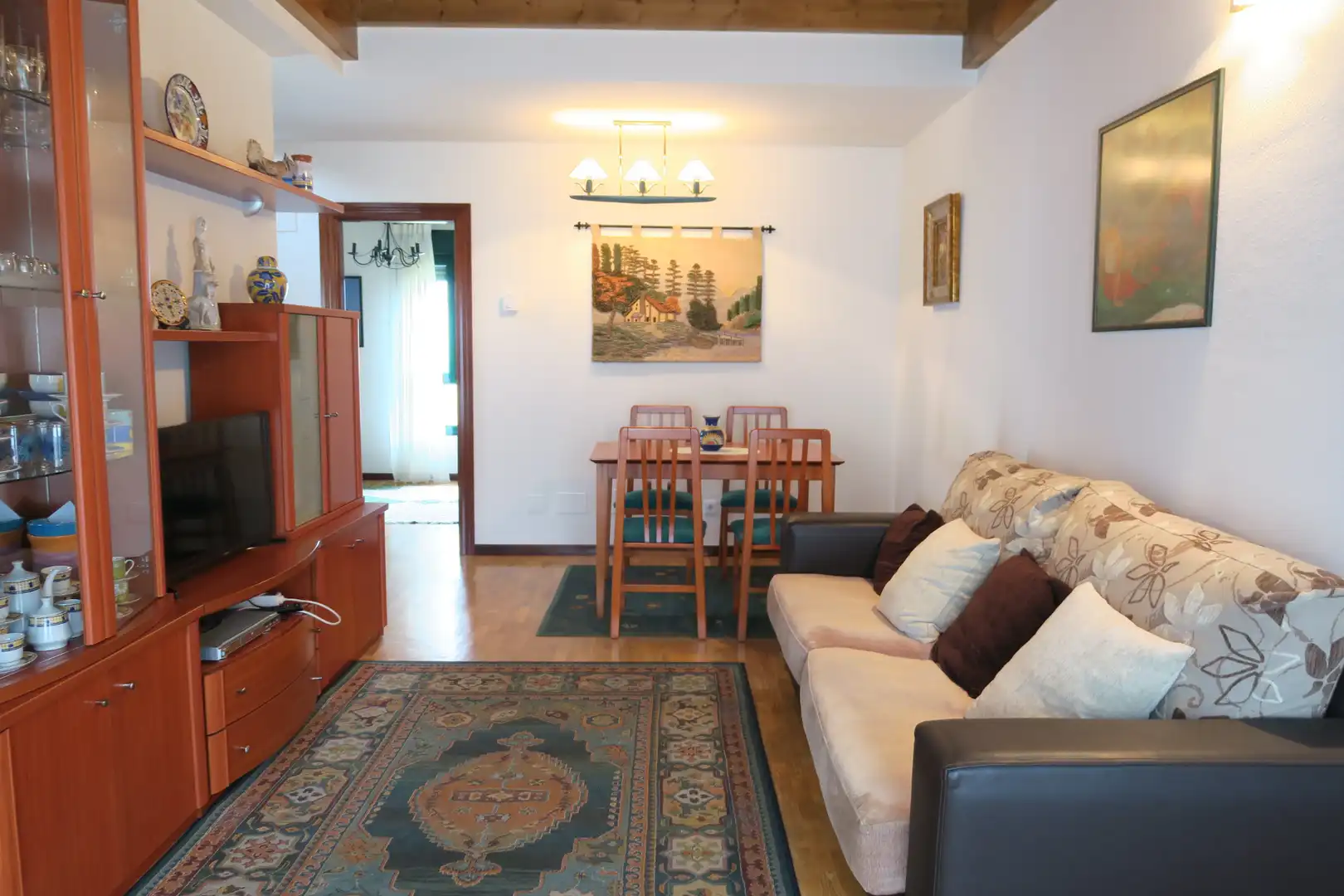 Sala de estar de Casa o chalet en venta en Soto del Barco con Calefacción, Jardín privado y Terraza