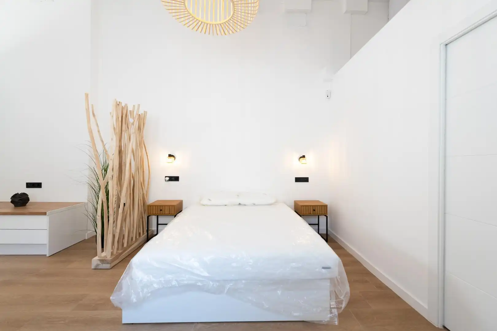Bedroom of Flat for sale in Málaga  with Furnished
