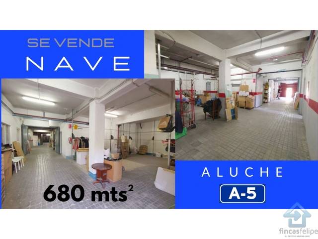 Nave industrial en Alquiler en Aluche