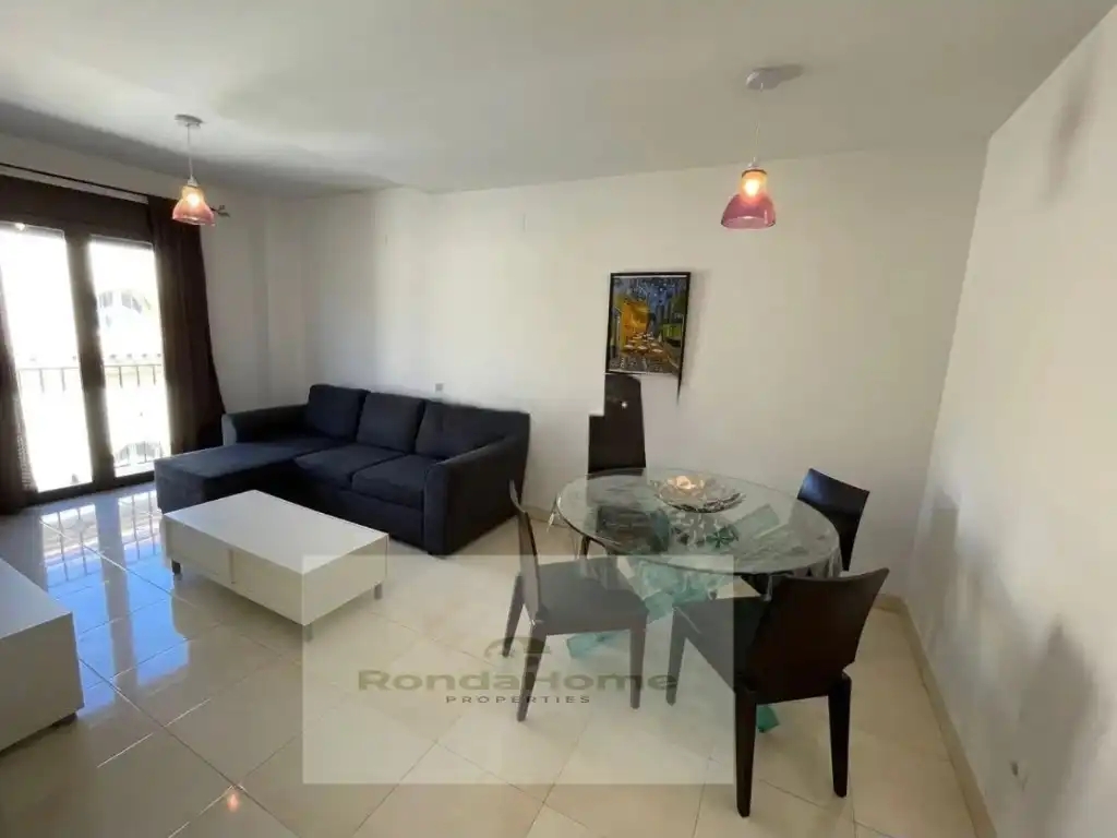 Living room of Flat for rent in Fuengirola  with Furnished