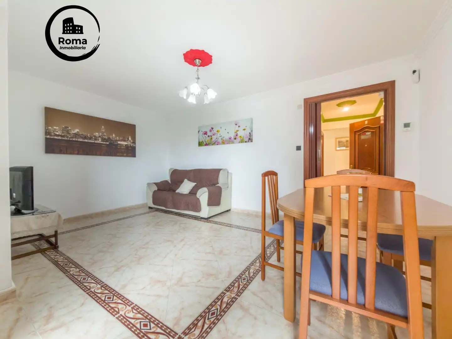 Living room of Flat for sale in Armilla  with Air Conditioner, Terrace and Balcony