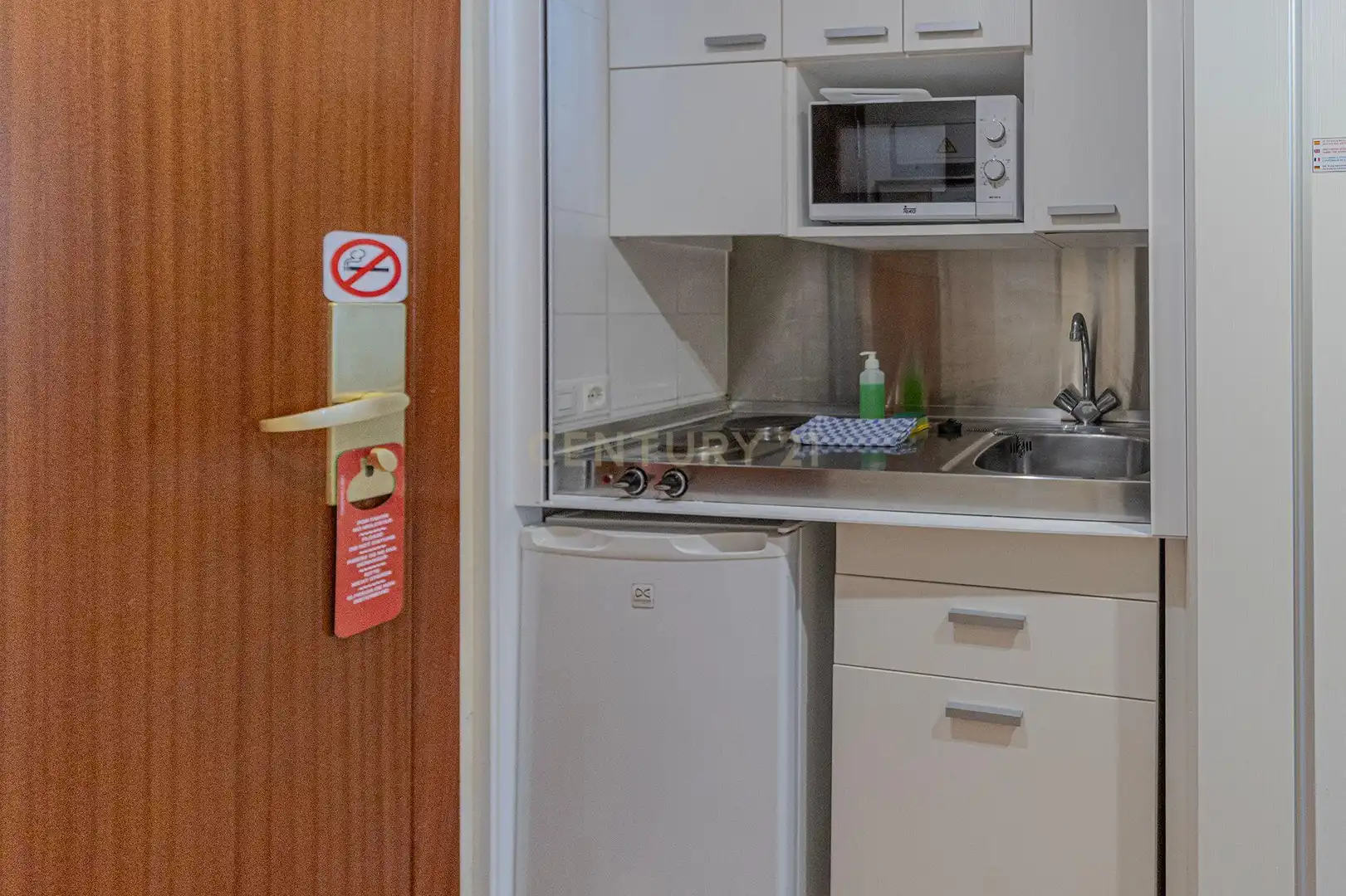 Cuina de Apartament en venda en Calpe / Calp amb Aire condicionat, Jardí privat i Forn