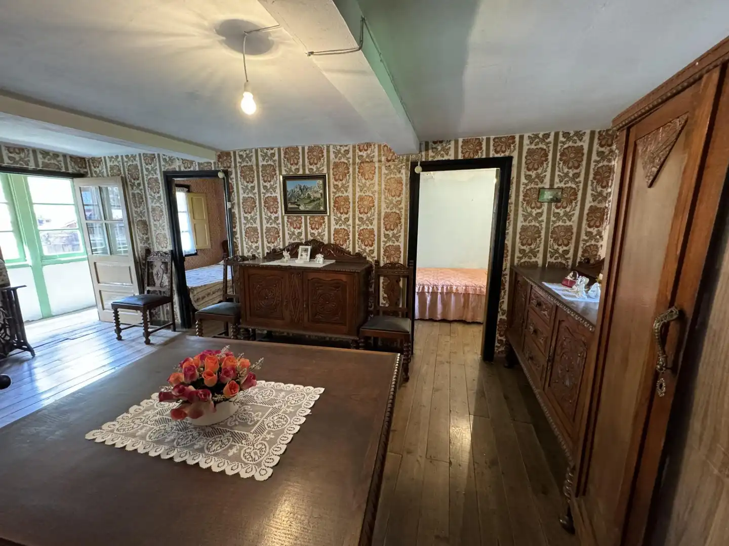Dining room of Houses for sale in Aller  with Heating, Private garden and Terrace
