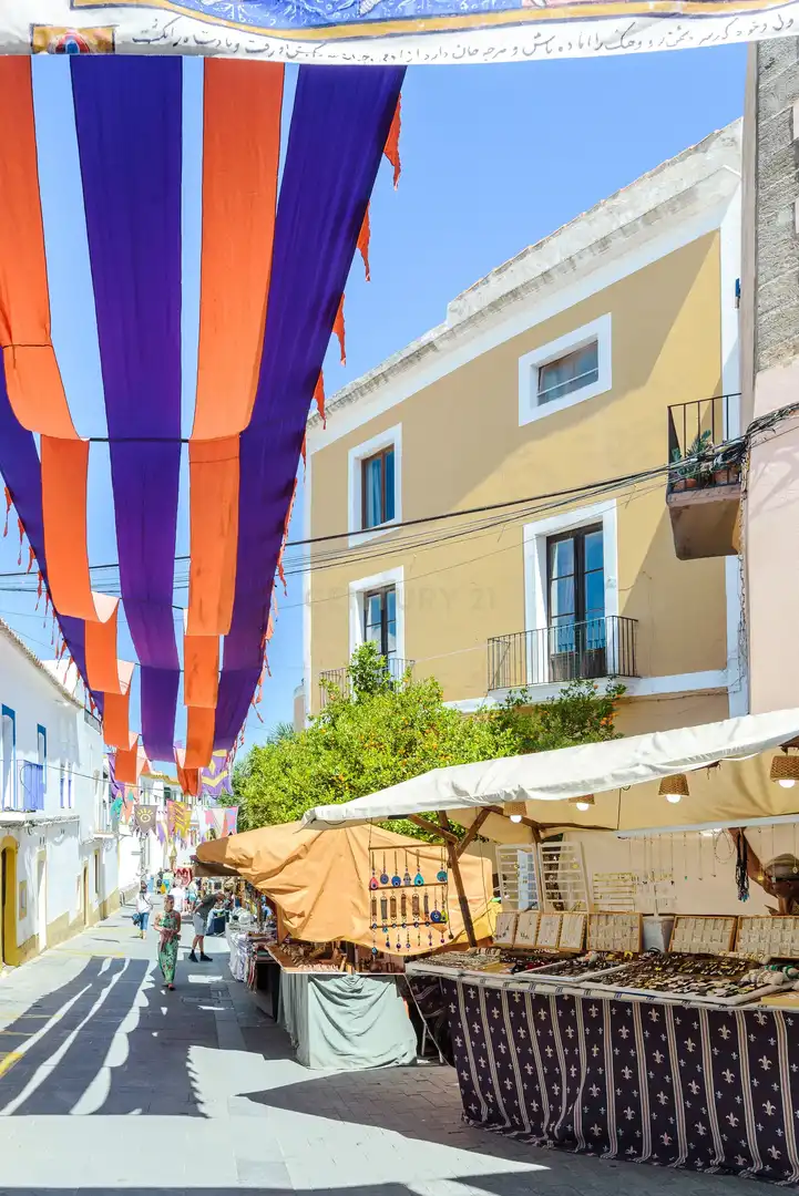Exterior view of Houses for sale in Eivissa  with Storage room and Balcony