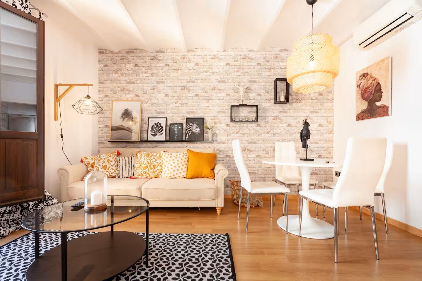 Living room of Flat to rent in  Tarragona Capital  with Air Conditioner, Heating and Furnished