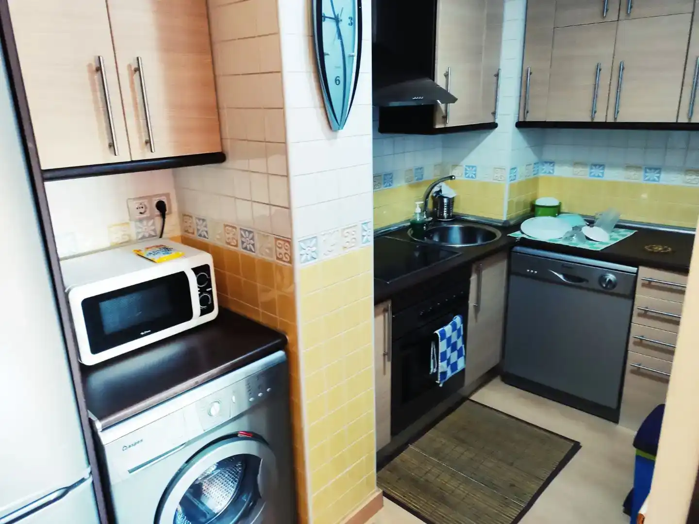 Cuina de Apartament en venda en Magán amb Aire condicionat i Balcó