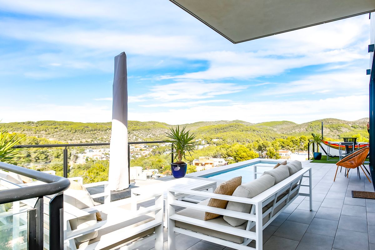 Terrace of House or chalet for sale in Sant Pere de Ribes  with Air Conditioner, Heating and Private garden