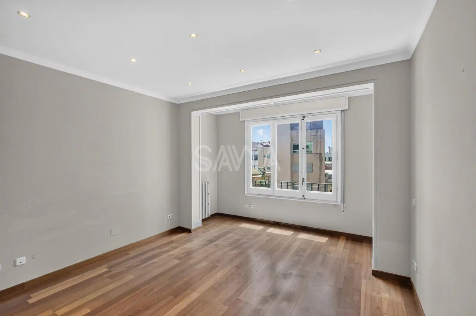 Sala de estar de Piso en venta en Barcelona con Calefacción y Trastero