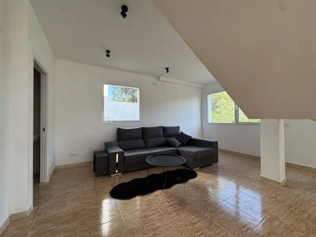 Sala de estar de Casa o chalet en venta en Maçanet de la Selva con Jardín privado, Terraza y Alarma