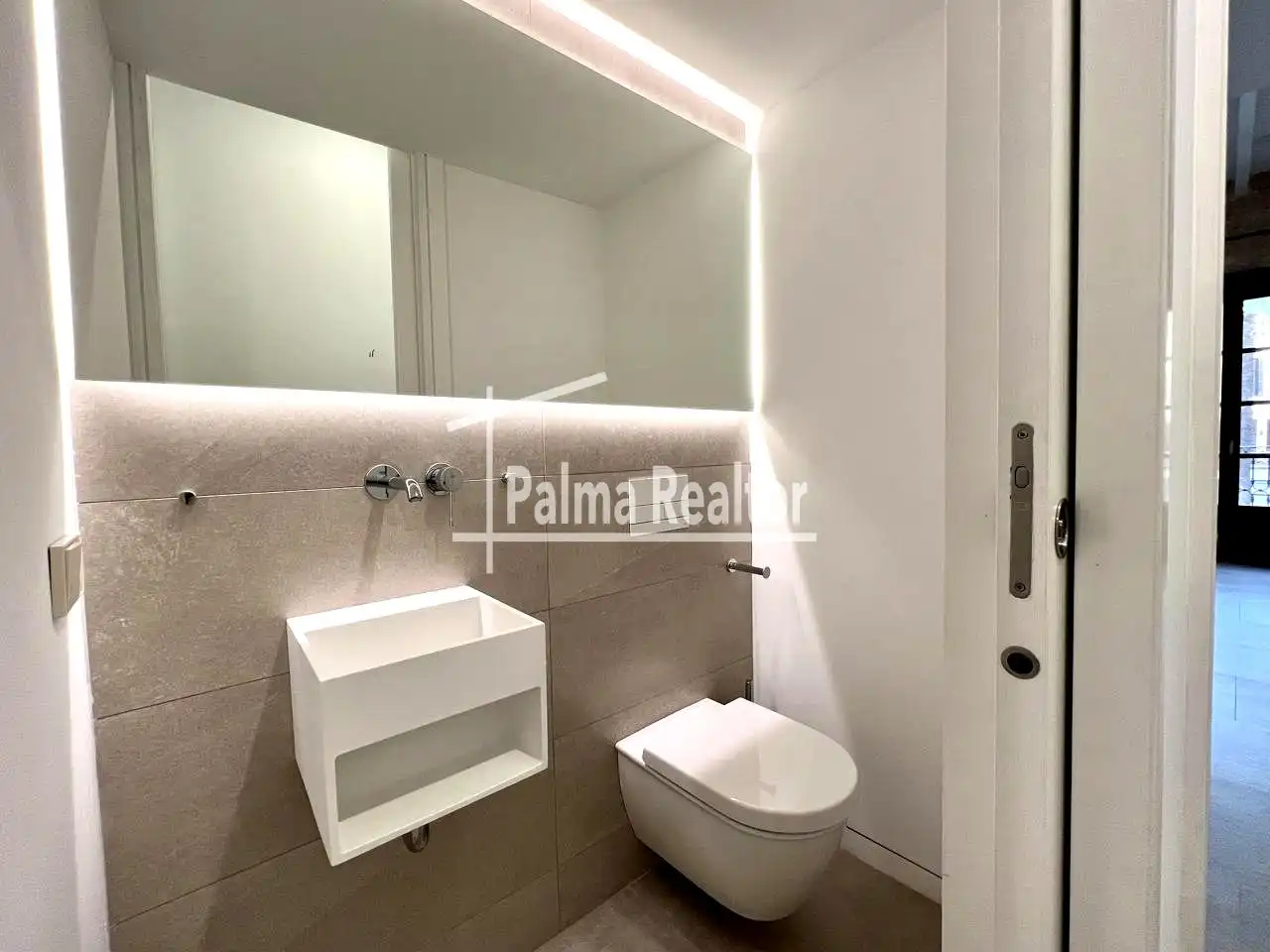Baño de Loft de alquiler en  Palma de Mallorca con Aire acondicionado y Parquet