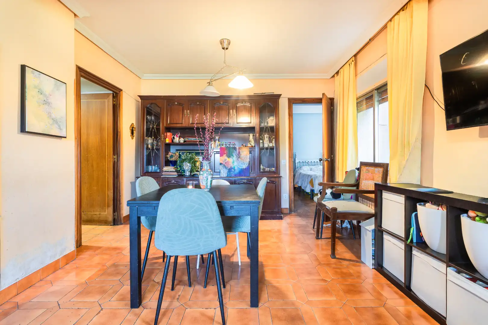 Dining room of Houses for sale in Villanueva de la Cañada  with Air Conditioner, Heating and Storage room