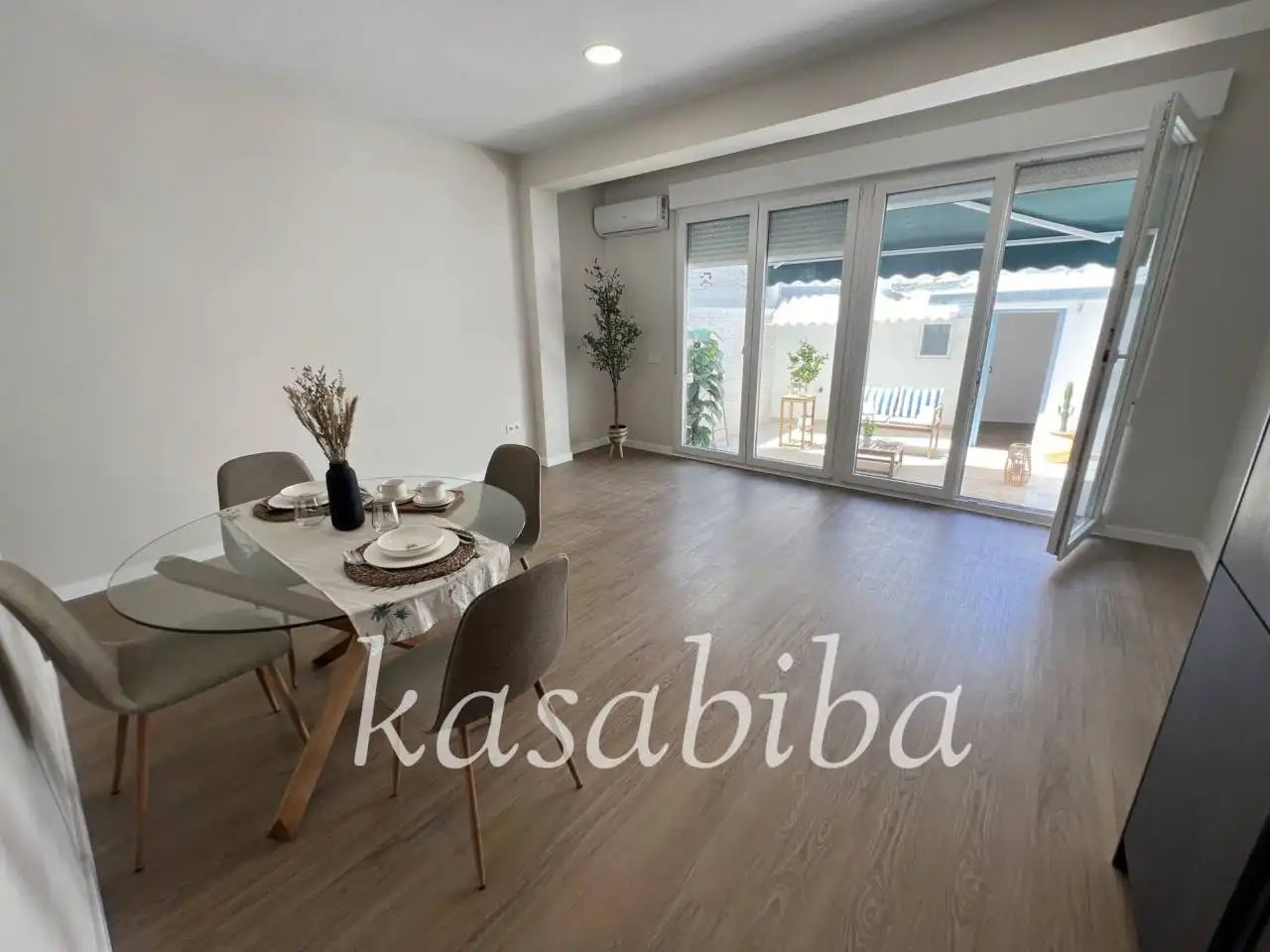 Esszimmer von Wohnung zum Verkauf in Valencia mit Klimaanlage, Heizung und Parkett