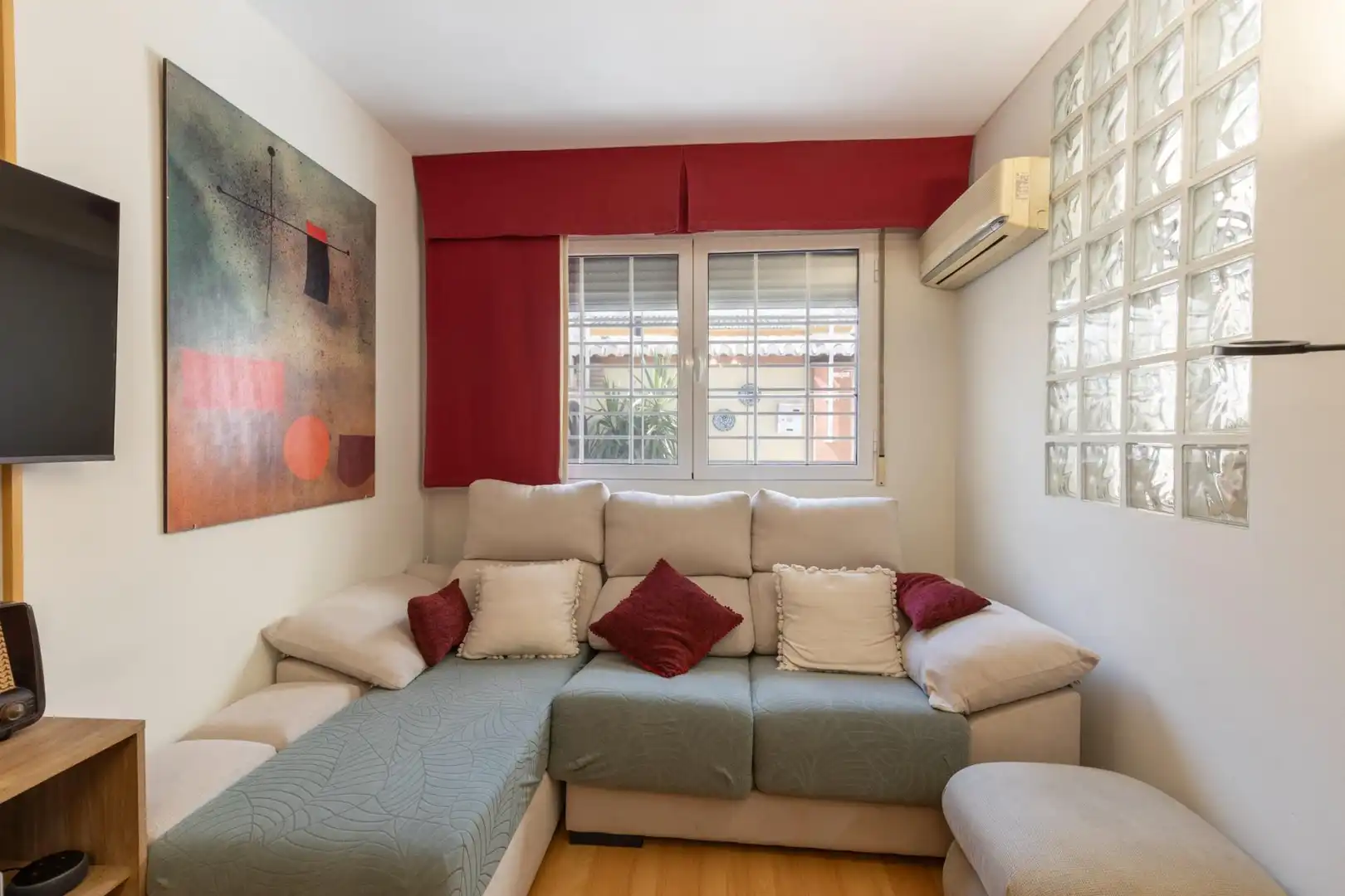 Wohnzimmer von Einfamilien-Reihenhaus zum Verkauf in Armilla mit Heizung und Abstellraum