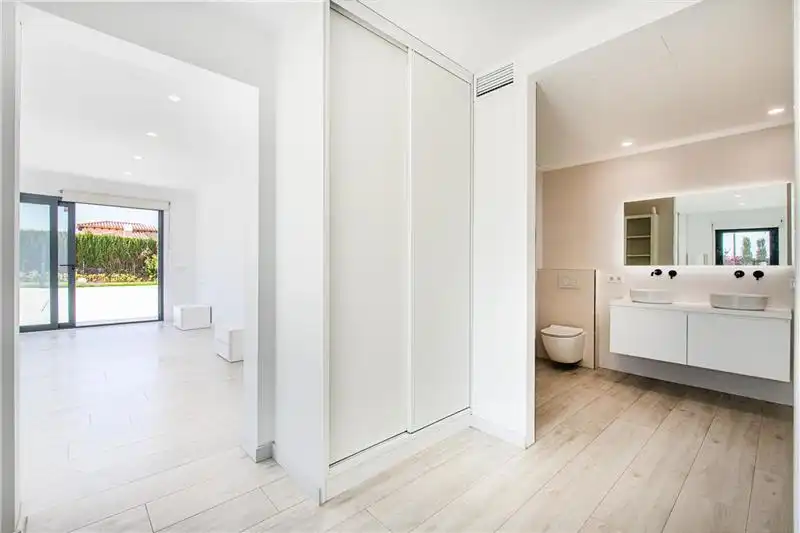 Bany de Casa o xalet en venda en Marratxí amb Aire condicionat, Jardí privat i Parquet