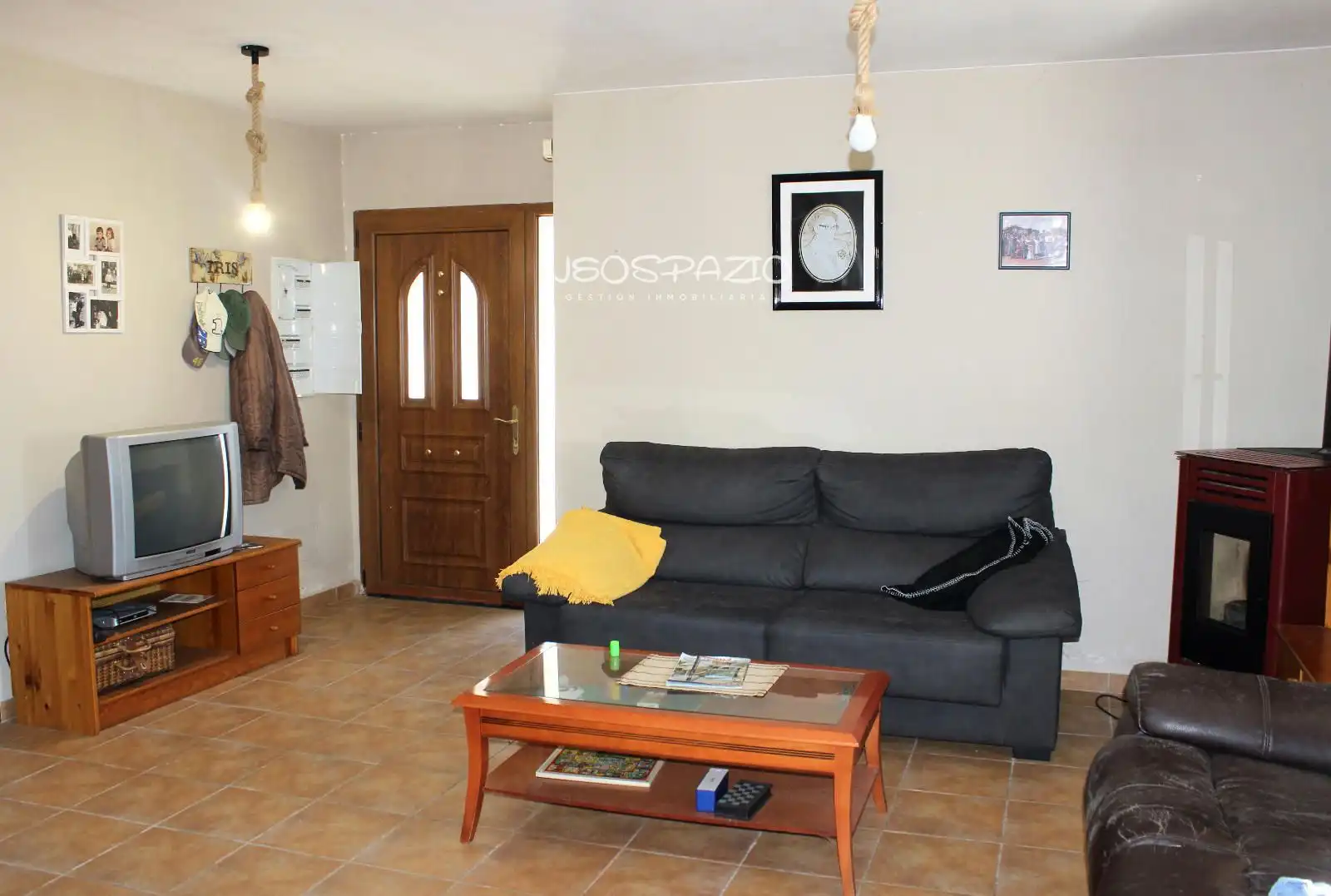Living room of Detached homes for sale in Friol  with Furnished