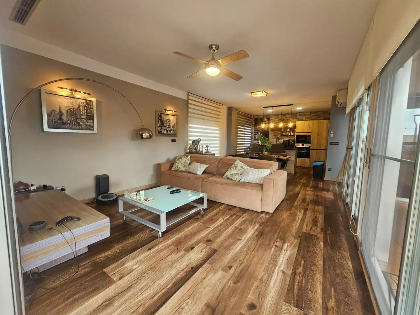 Sala de estar de Piso en venta en La Ràpita con Aire acondicionado, Jardín privado y Terraza