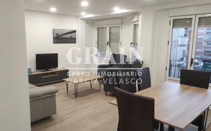 Living room of Flat for sale in  Albacete Capital  with Balcony