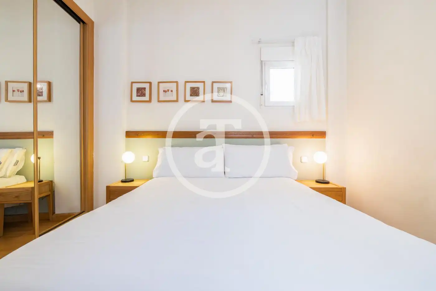 Habitación de Piso de alquiler en Madrid con Aire acondicionado, Calefacción y Amueblado