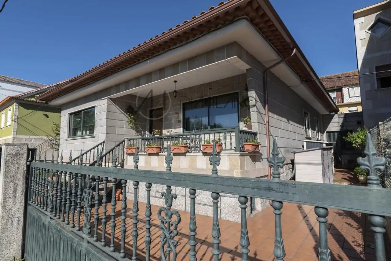 Vista exterior de Casa o chalet de alquiler en Moaña con Calefacción, Jardín privado y Terraza