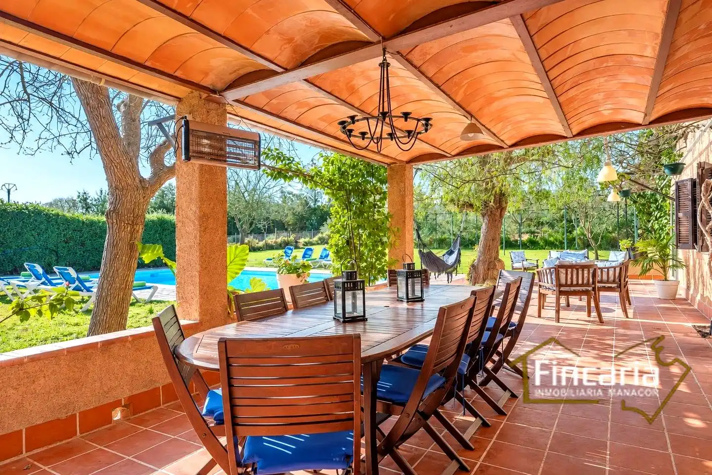 Terrasse von Country house zur Miete in Manacor Centre  
