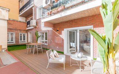 Terrace of Flat to rent in  Madrid Capital  with Air Conditioner and Terrace