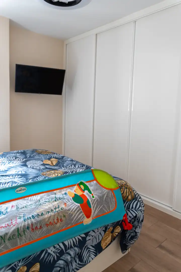 Bedroom of Flat for sale in Getafe  with Air Conditioner, Heating and Balcony