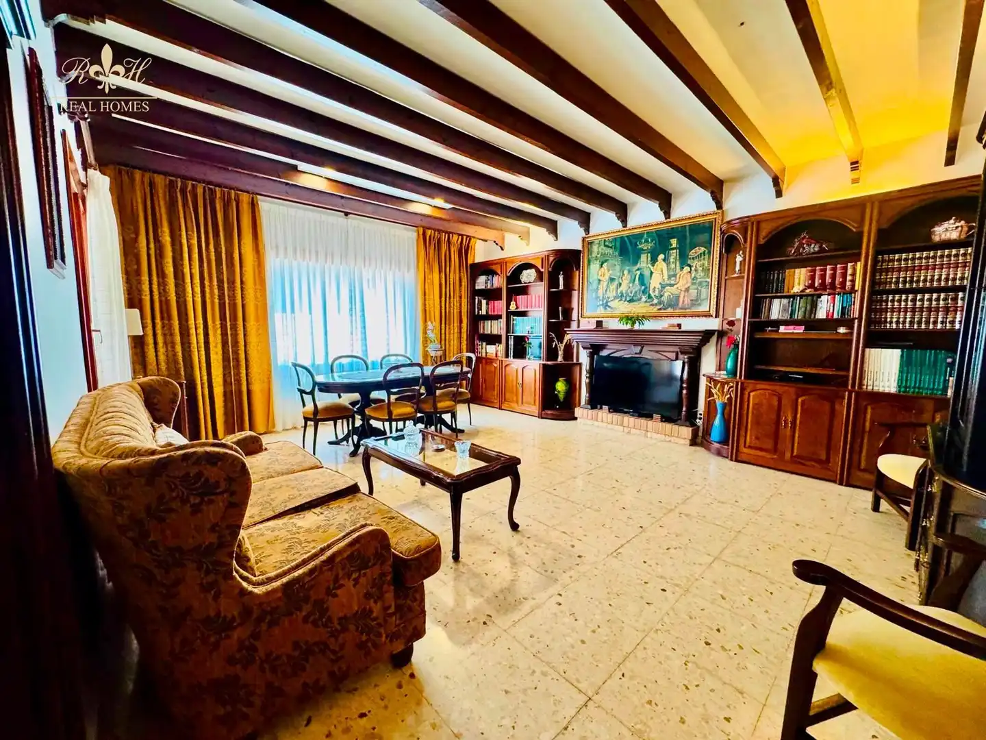 Living room of Houses for sale in Benidorm  with Air Conditioner, Terrace and Swimming Pool