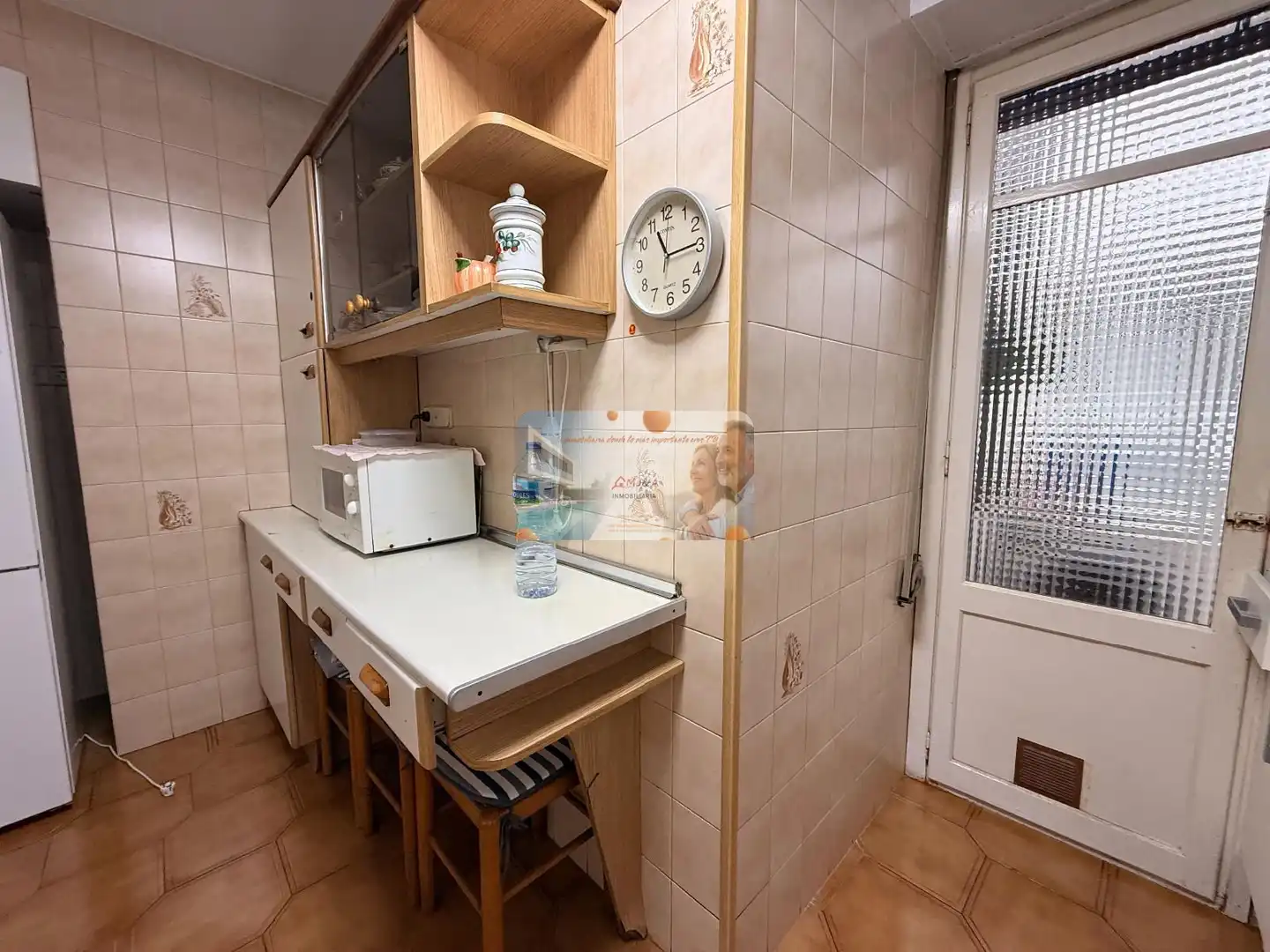Cocina de Piso en venta en Castellón de la Plana / Castelló de la Plana con Amueblado, Horno y Lavadora