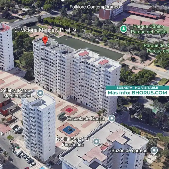 Vista exterior de Piso en venta en Málaga