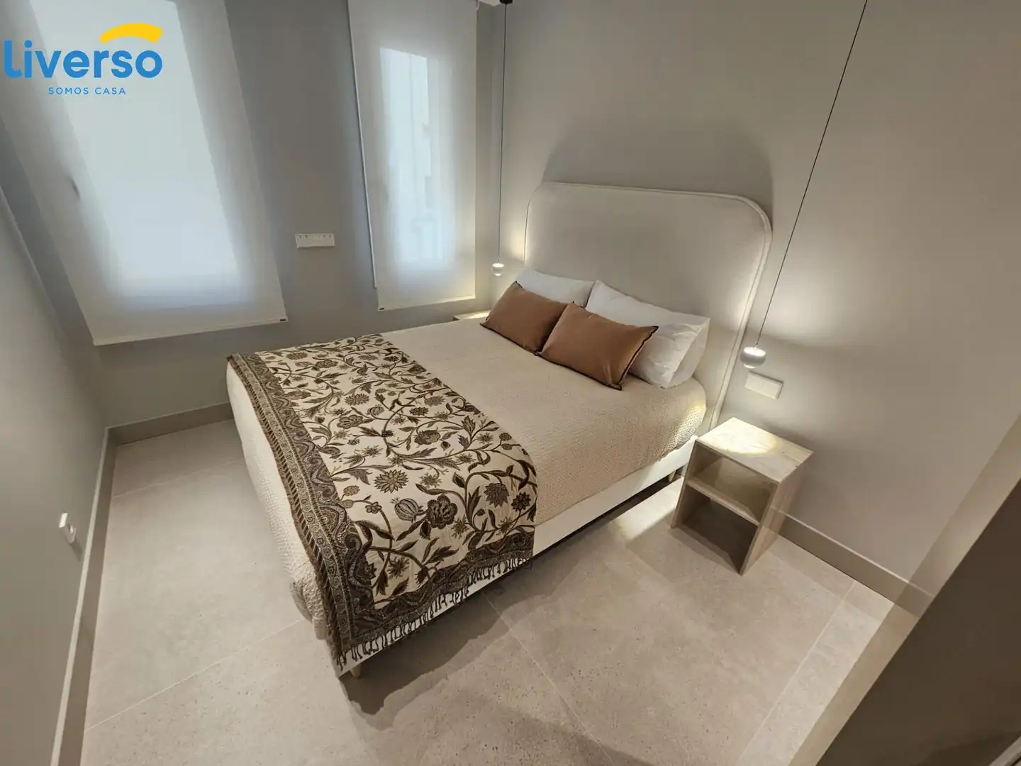 Bedroom of Flat for rent in Burgos  with Heating, Storage room and Furnished