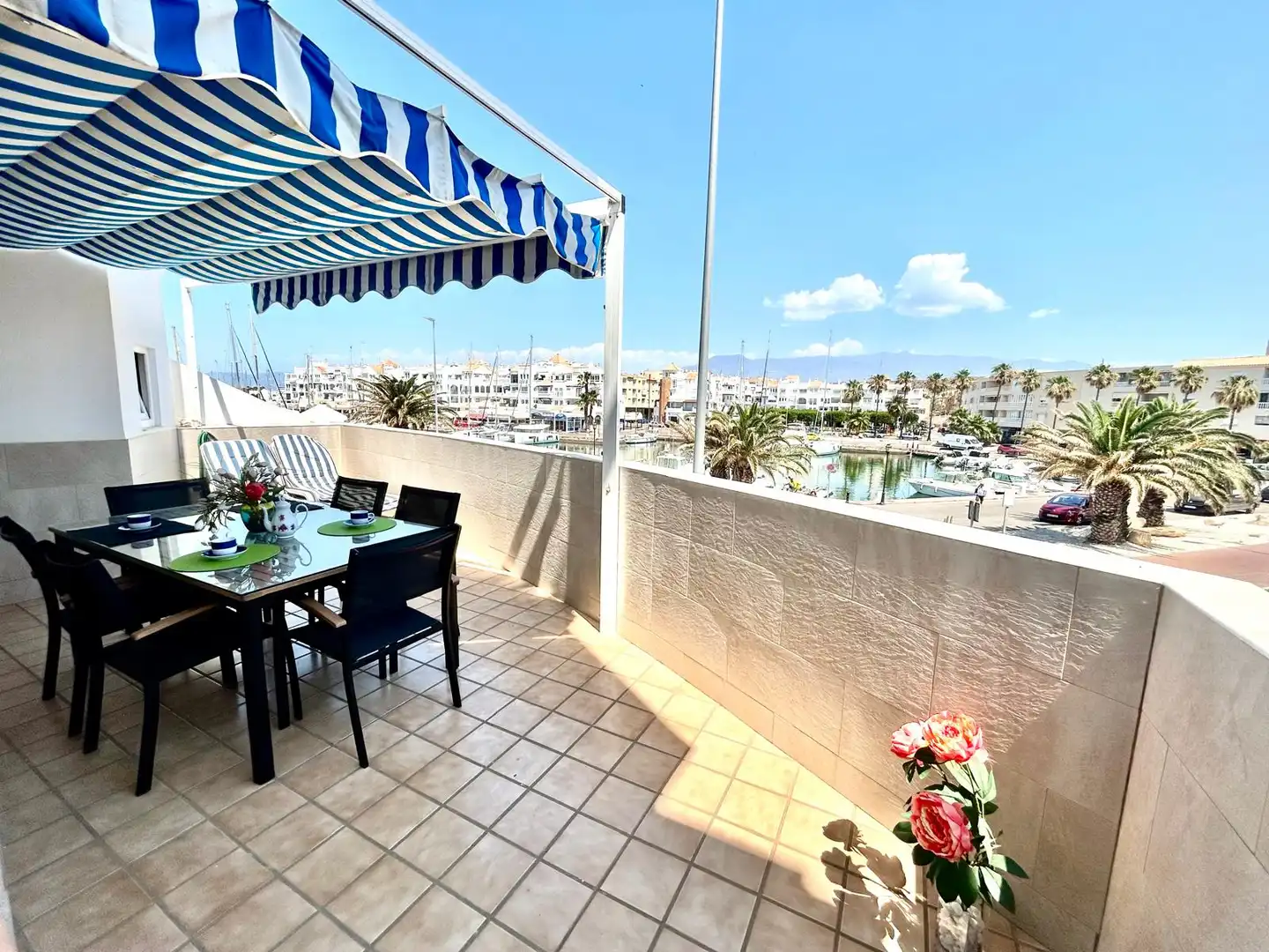 Terrasse von Wohnung zum Verkauf in El Ejido mit Klimaanlage, Heizung und Terrasse