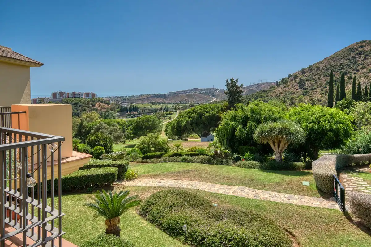 Garden of Apartments for rent in Benahavís  with Air Conditioner, Terrace and Community pool