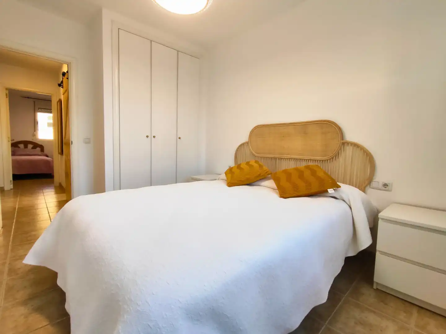 Bedroom of Flat for rent in Dénia  with Air Conditioner, Heating and Terrace