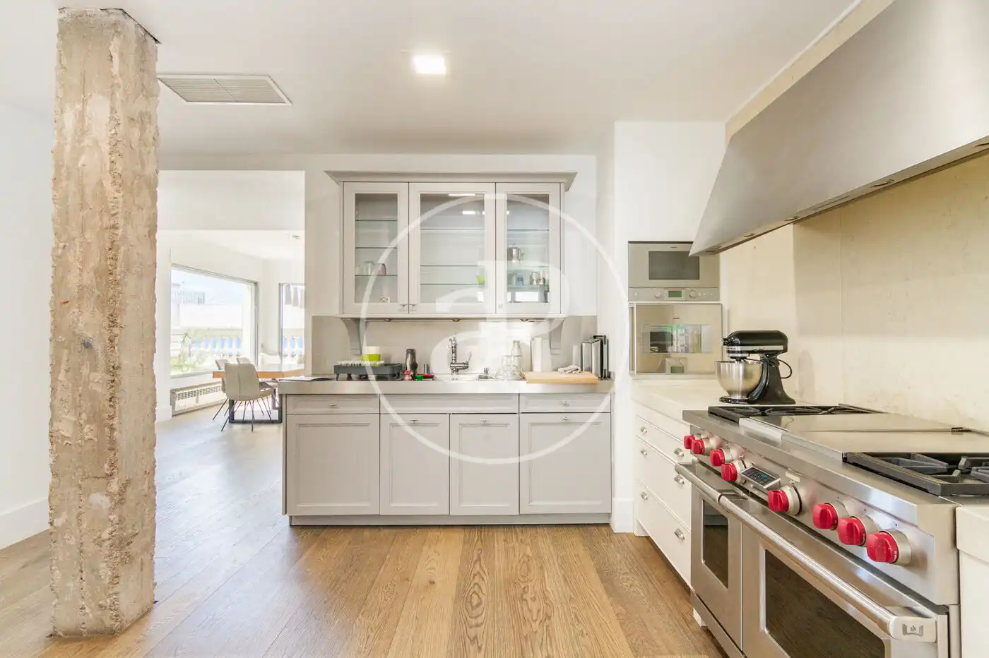 Cocina de Ático en venta en Madrid con Aire acondicionado, Calefacción y Jardín privado