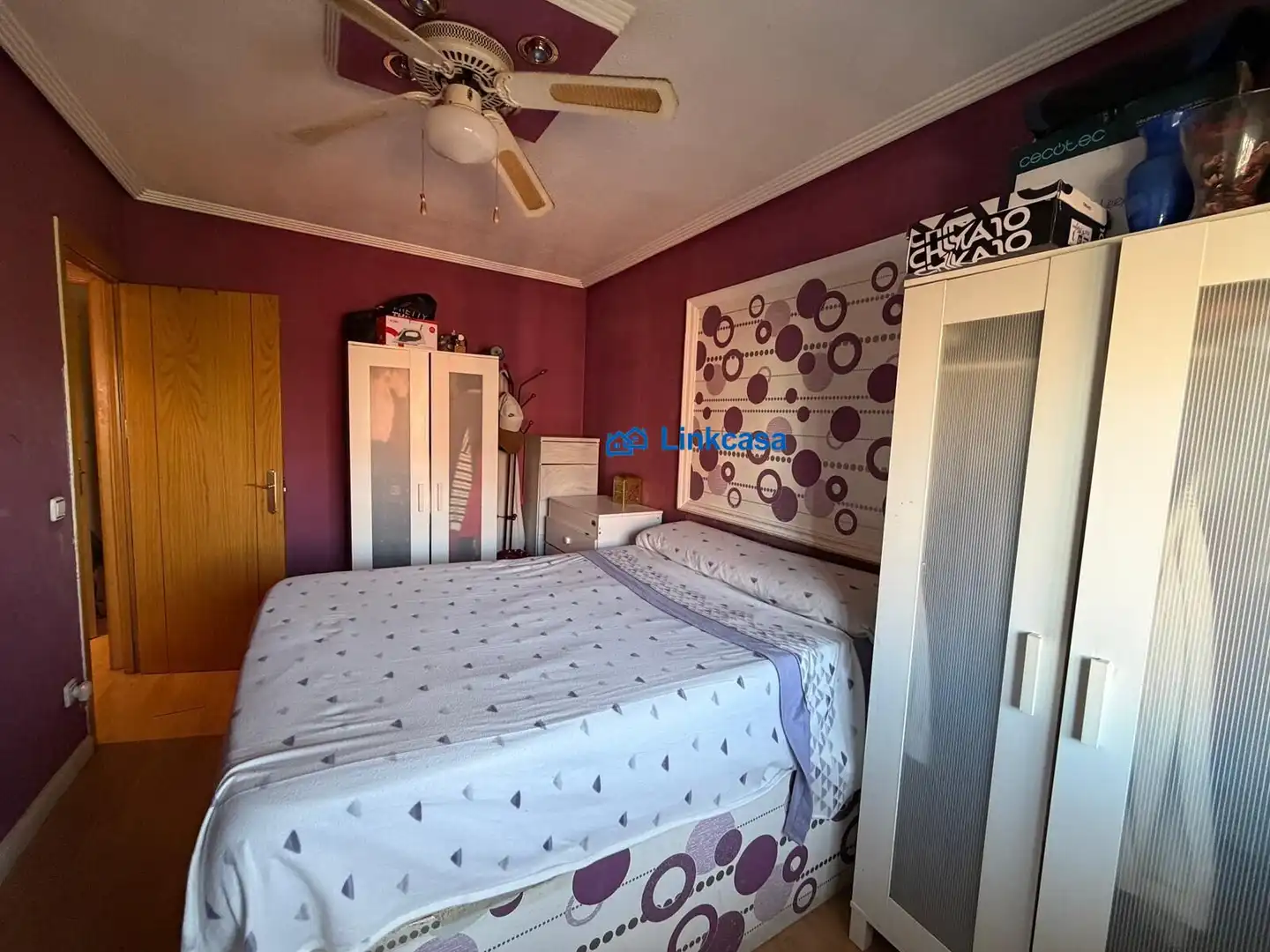Bedroom of Flat for sale in Móstoles  with Air Conditioner, Heating and Terrace