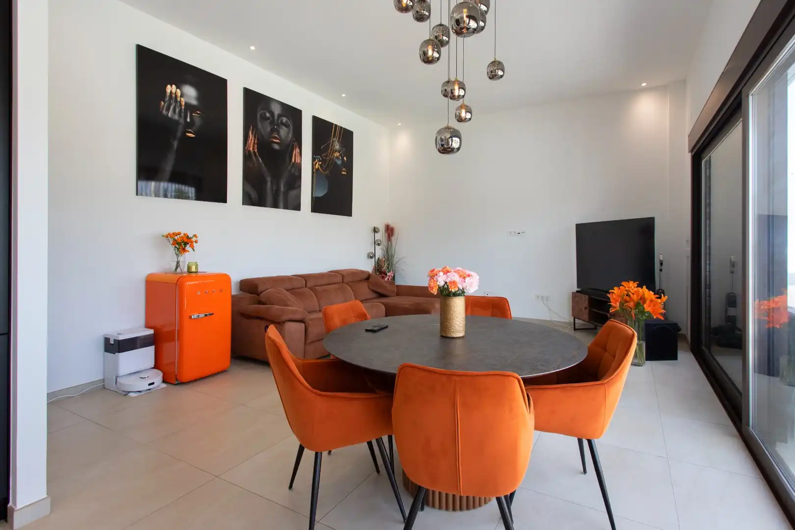 Sala de estar de Casa o chalet en venta en Rojales con Aire acondicionado, Terraza y Trastero