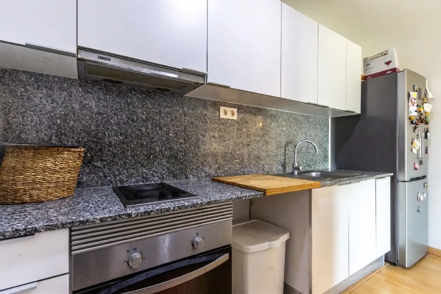 Kitchen of Flat for sale in Terrassa  with Heating, Private garden and Parquet flooring