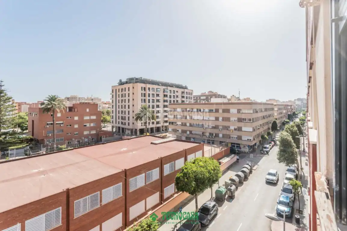 Exterior view of Flat for sale in Almería  with Air Conditioner