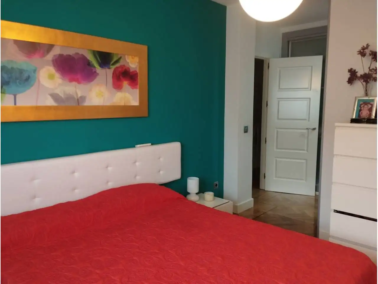 Habitación de Casa adosada en venta en Ciudad Real con Aire acondicionado, Calefacción y Jardín privado