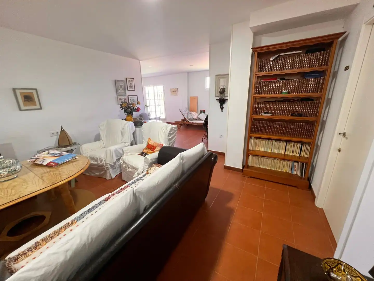 Sala d'estar de Casa o xalet en venda en Badajoz amb Aire condicionat, Calefacció i Jardí privat