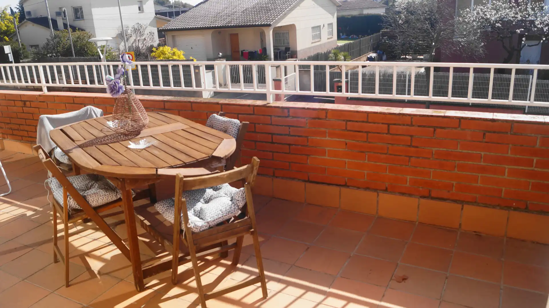 Terrasse von Haus oder Chalet zum Verkauf in L'Ametlla del Vallès mit Klimaanlage, Heizung und Privatgarten