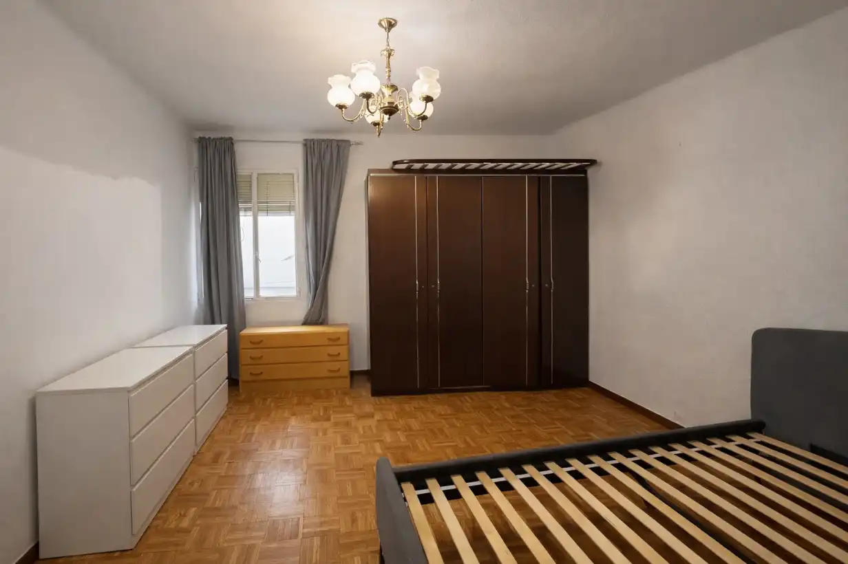 Bedroom of Flat for sale in Madrid  with Terrace and Balcony