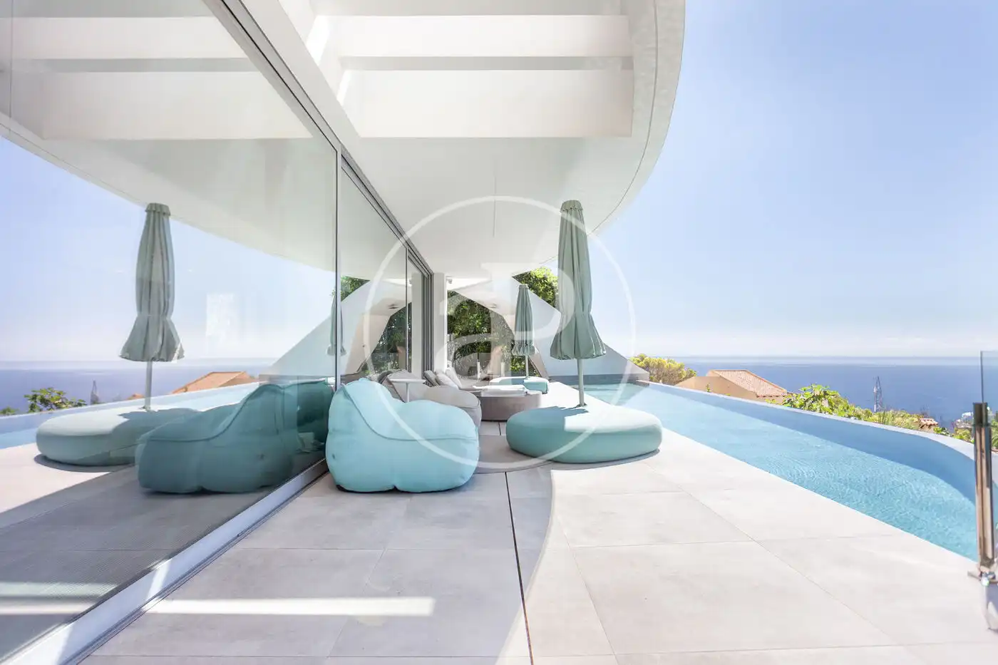 Terraza de Casa o chalet en venta en Altea con Aire acondicionado, Calefacción y Jardín privado